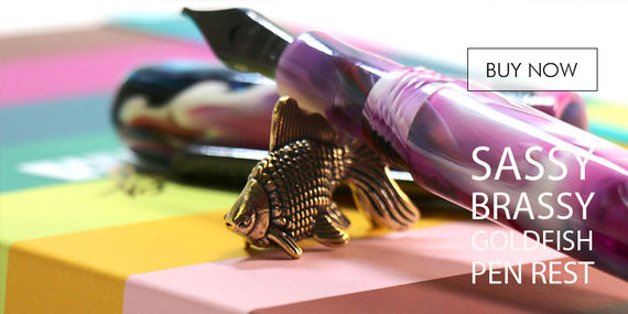 Pen Chalet Sassy Brassy Goldfish 