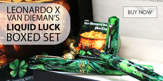 Leonardo Officina Italiana x Van Dieman's Liquid Luck Boxed Set Ink & MZ 