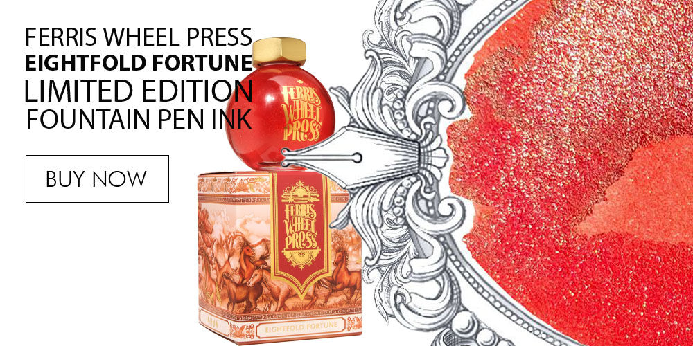 Ferris Wheel Press Special Edit.Eightfold Fortune Lunar New Year 20ml Fountain Pen Ink