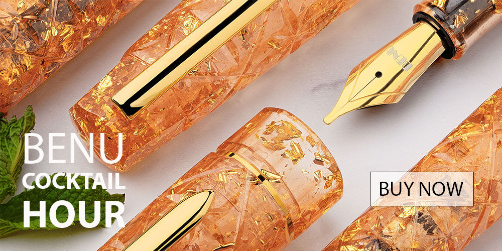 Benu Cocktail Hour Collection Fountain Pens
