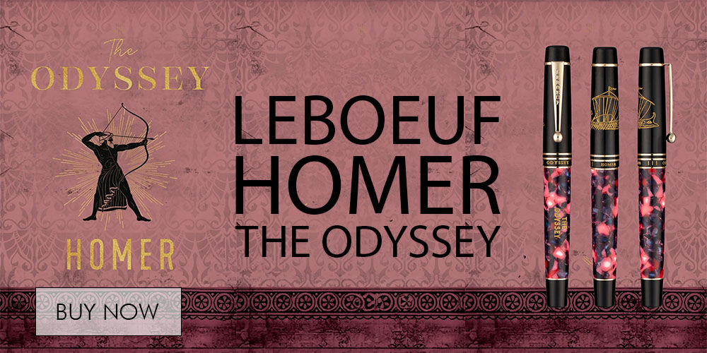 LeBoeuf Homer The Odyssey Limited Edition Fountain Pens