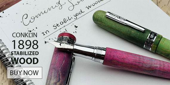 Conklin 1898 Stabilized Wood Limited Edition