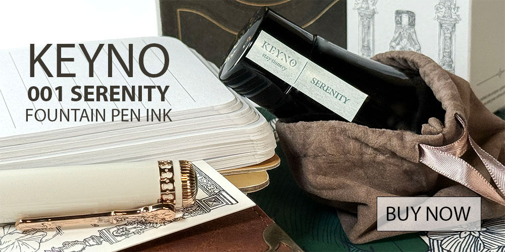 Keyno Stay.tionery 001 Serenity Fountain Pen Ink