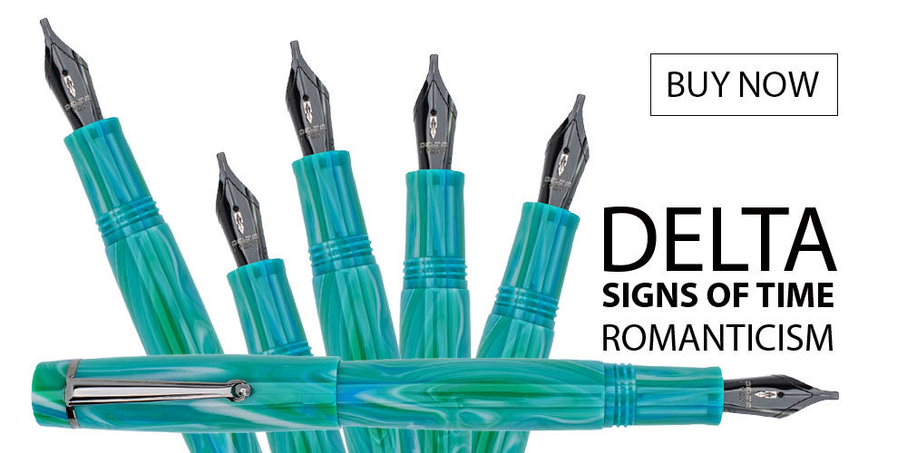 Delta Signs of Time Romanticism Fountain Pens