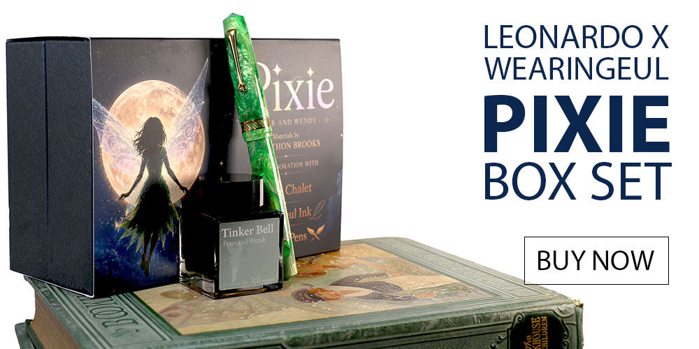 Leonardo Officina Italiana x Wearingeul Pixie Box Set Ink & Fountain Pens