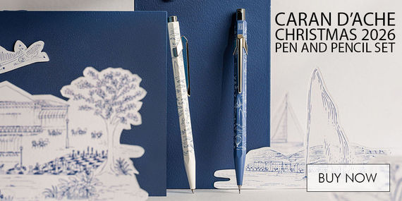 Caran dAche 849 Christmas 2026 Writing Set Pencil and