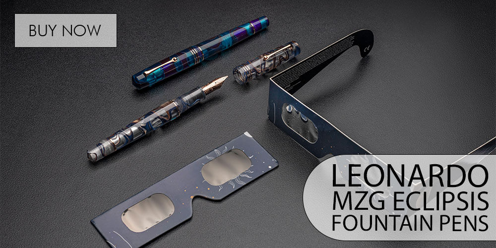 Leonardo Officina Italiana MZG Eclipsis Fountain Pens