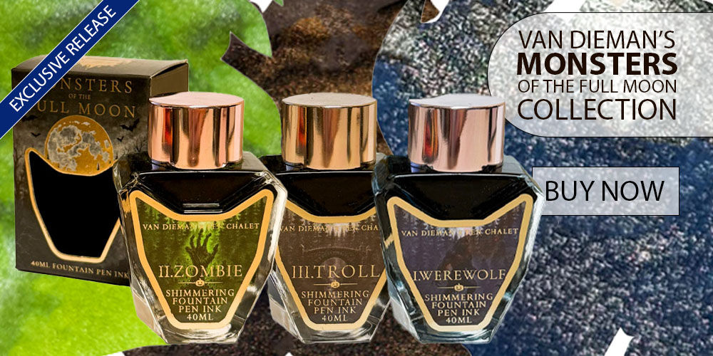 Van Diemans Ink Monsters of the Full Moon 40ml Fountain Pen Ink