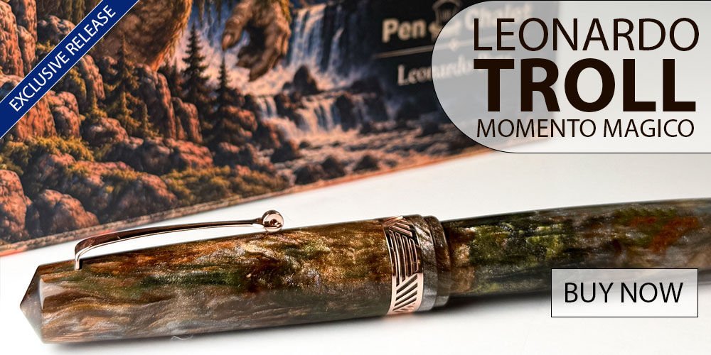 Leonardo Officina Italiana Momento Magico Troll Fountain Pens