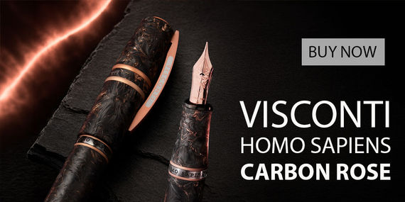 Visconti Homo Sapiens Carbon Rose 