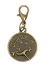 Celestial Travelers Notebook Brass Zodiac Charms