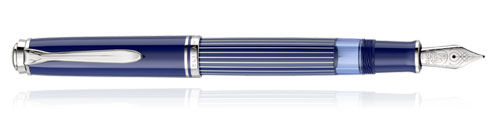 Pelikan Souveran Special Edition M815 Metal Striped Blue