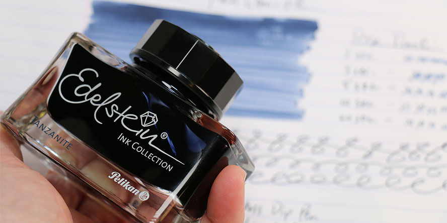 Pelikan Edelstein Bottled Ink(50ml)  Fountain Pen Ink pelikan_edelstein_tanzanite_ink_bottle