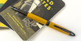 conklin_herringbone_series_fountain_pen_yellow_posted
