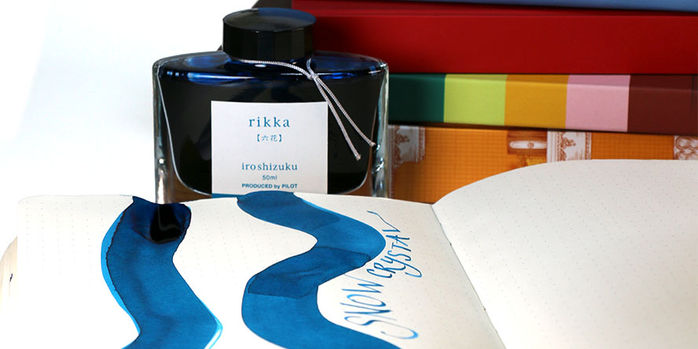 pilot_iroshizuku_rikka_snow_crystal_ink_swatch