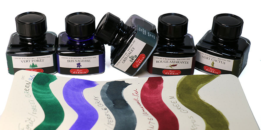 J Herbin Bottled Ink(30ml) Fountain Pen Ink j_herbin_5_new_inks_may_2025