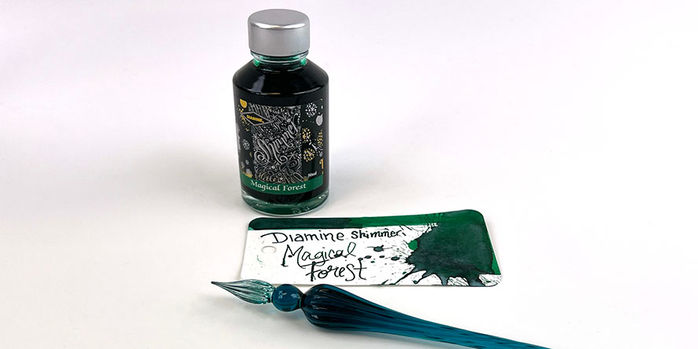 diamine_shimmering_magical_forest_ink_swatch