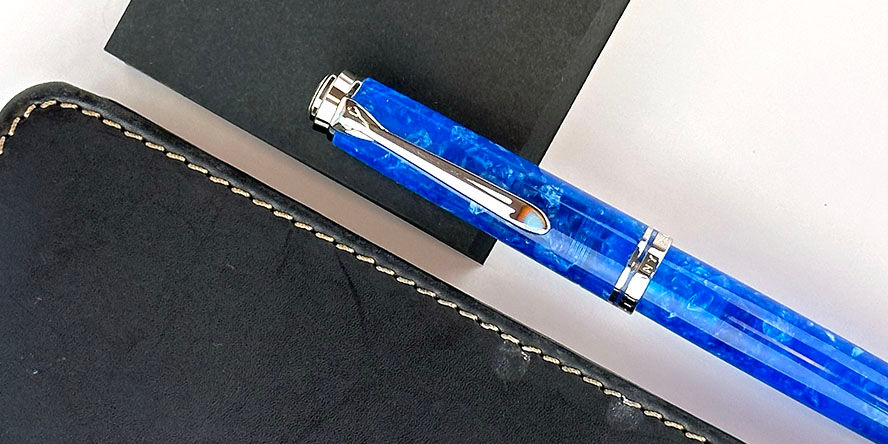 Pelikan Souveran R805 Vibrant Blue Rollerball Pens