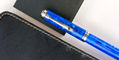 pelikan_vibrant_blue_rollerball_pen_capped