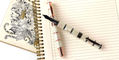 monteverde_regatta_mother_of_pearl_limited_edition_fountain_pens_on_notebook