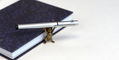 lamy_pur_silver_fountain_pen_with_brass_cat_pen_holder