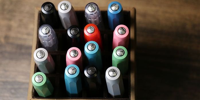 kaweco_perkeo_fountain_pens_in_dee_charles_designs_4x4_pen_cube