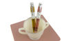 opus_88_koloro_fountain_pens_amber_and_pink_white_vase