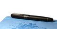 stipula_etruria_gorilla_fountain_pens_capped_on_blue_notebook