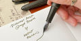 diplomat_aero_stripes_oxyd_brass_fountain_pen_writing_sample