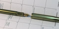 kaweco_al_sport_special_edition_olivine_fountain_pen_in_notebook