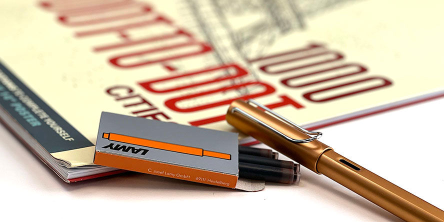 Lamy Special Edition AL-Star Bronze Fountain Pens lamy_al_star_special_edition_bronze_fountain_pen_with_box_of_cartridges