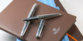 diplomat_aero_rhomb_chrome_rollerball_pen_uncapped