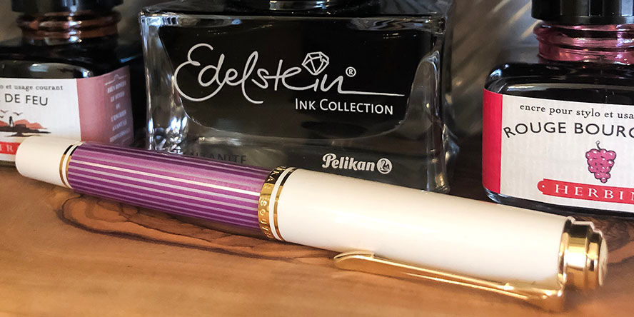 Pelikan M600 Violet White SE Fountain Pens