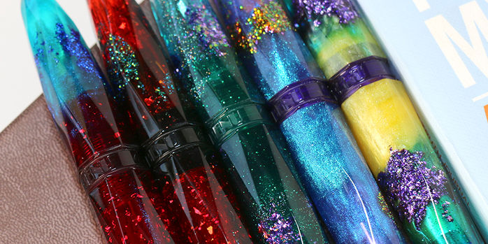 benu_briolette_fountain_pens_new_colors_2025_up_close
