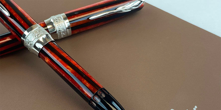 Pineider Arco Rollerball Pens pineider_arco_firefox_rollerball_pens