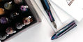ranga_9b_blue_pink_stripes_fountain_pen_uncapped