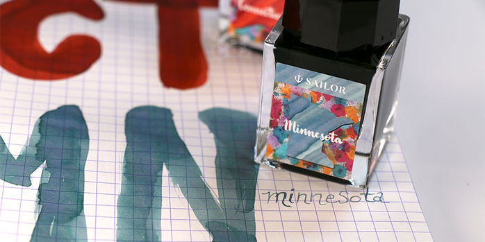 sailor_usa_50_states_inks_connecticut_and_minnesota_bottles_and_ink_swatches