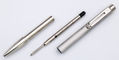 Monteverde_Ritma_Brushed_Stainless_Steel_ballpoint_parts_inside_pen