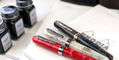 conklin_courage_fountain_pens_on_Rhodia_ICE