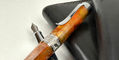 stipula_adagio_fountain_pens_amber_and_light_blue_up_close
