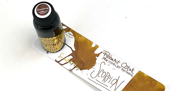 pen_chalet_exclusive_robert_oster_scorpion_ink_with_ink_swatch_and_writing_sample