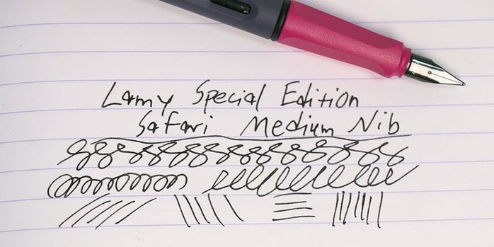 lamy_special_edition_safari_writing_sample