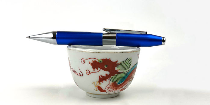 cross_x_rollerball_pen_cobalt_blue_with_dragon_cup
