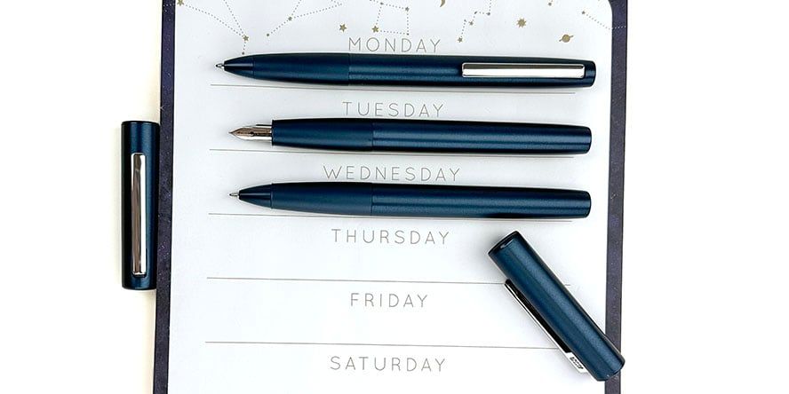Lamy Special Edition Aion Rollerball Pens lamy_special_edition_aion_deepdarkblue_rollerball_pens