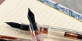 conklin_all_american_demo_special_edition_rose_gold_trim_black_nib