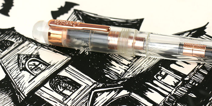 conklin_all_american_demo_special_edition_rose_gold_trim_haunted_mansion_2023