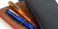 conklin_all_american_special_edition_demo_orange_and_blue_fountain_pens