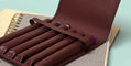 girologio_6_pen_leather_top_flap_antique_brown_pen_carrying_case_open