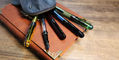 pineider_avatar_ur_demo_black_edition_fountain_pens_in_shark_zipper_case