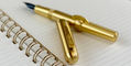 conklin_mark_twain_le_brass_fountain_pen_uncapped